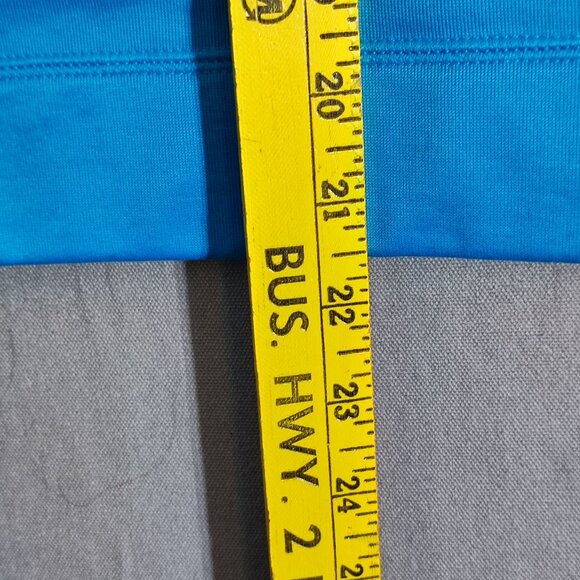 Under Armour Storm Hoodie youth boy size L light blue with graphic loose fit - Picture 11 of 11